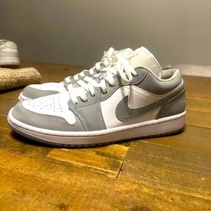 Jordan 1s Low Wolf Grey